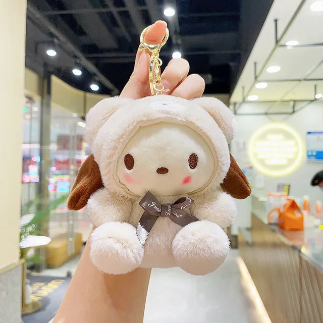 Sanrio Plush Doll Keychain