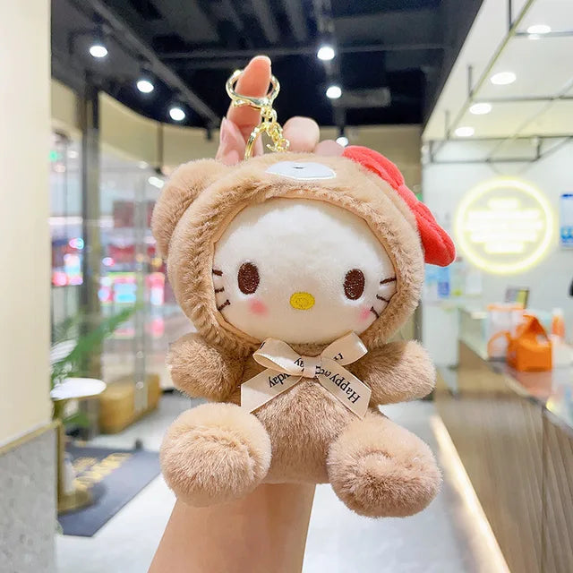 Sanrio Plush Doll Keychain