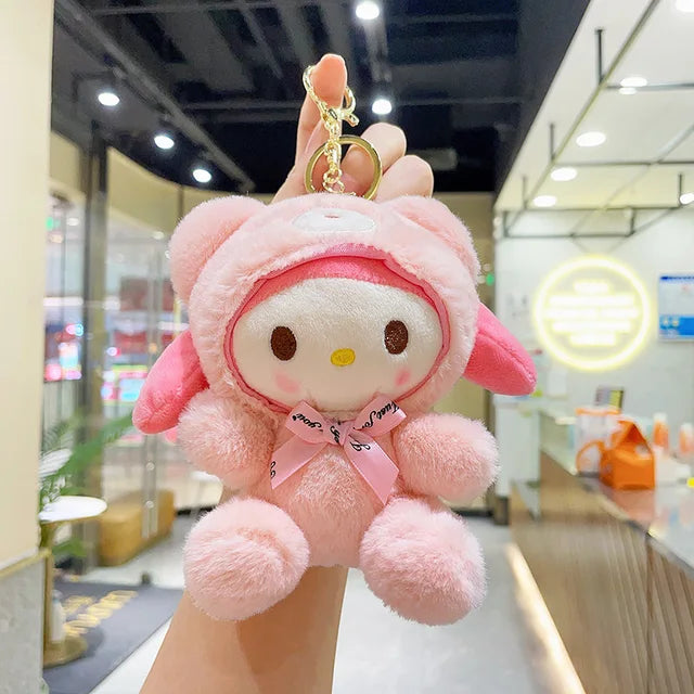 Sanrio Plush Doll Keychain