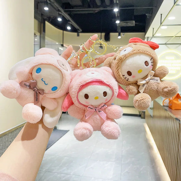 Sanrio Plush Doll Keychain