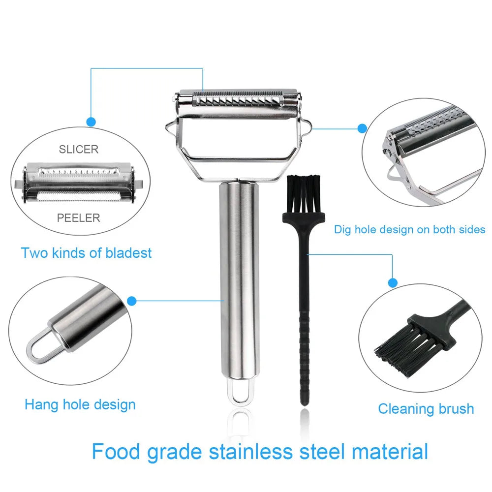 stainless steel multifunctional peeler