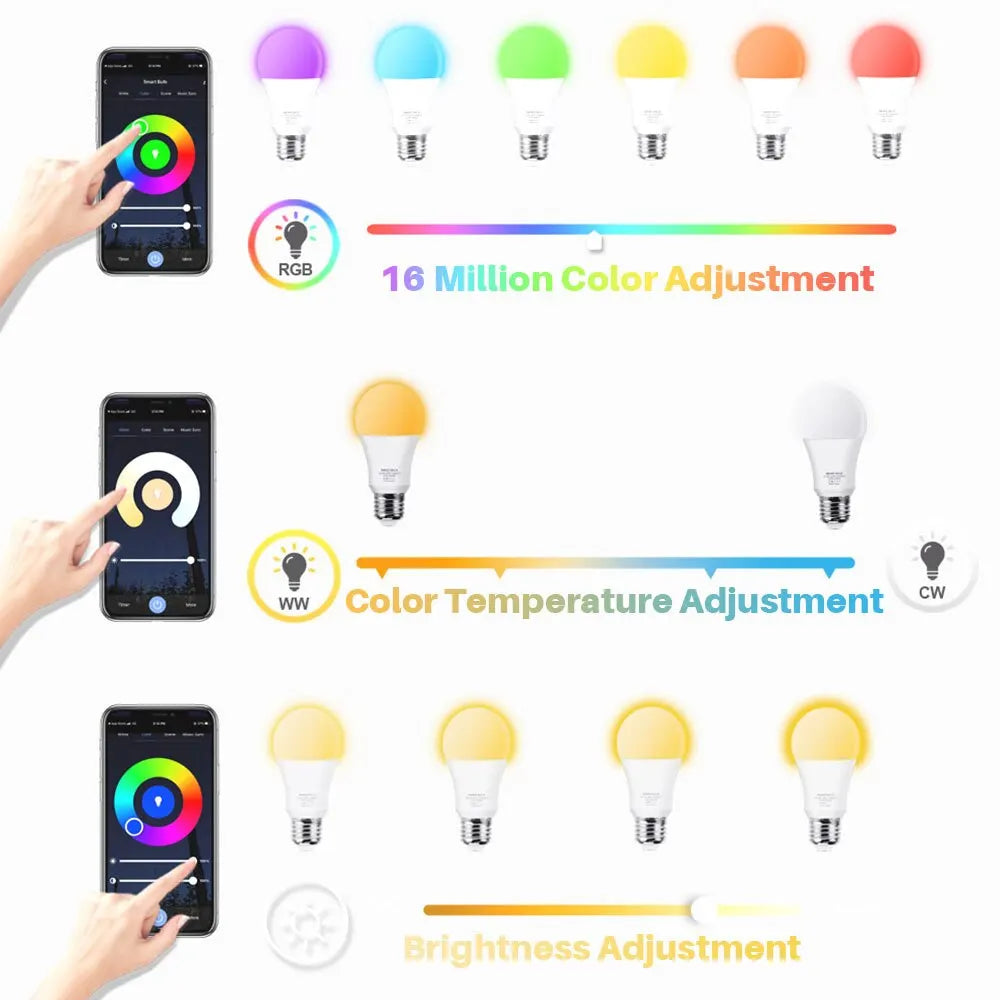 app controlled led bulb