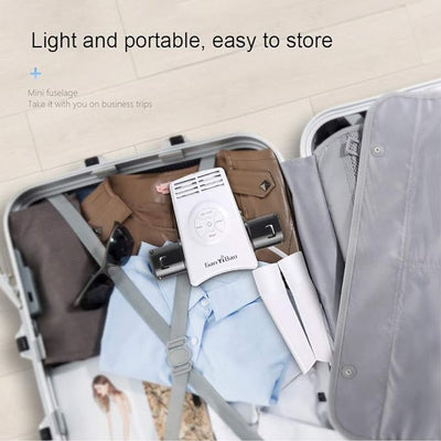 Portable Foldable Clothes Dryer, Folding Laundry Shoes Dryer Hanger for Drying Shoes, Hats