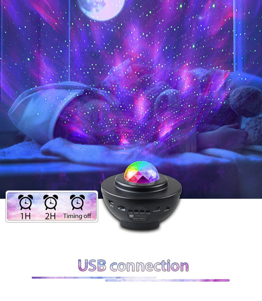 Galaxy Projector Night Light Lamp